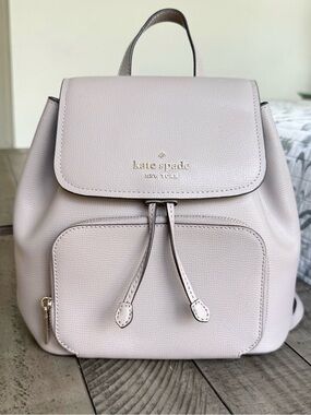 Kate Spade Darcy Kristi Medium Flap Leather Backpack